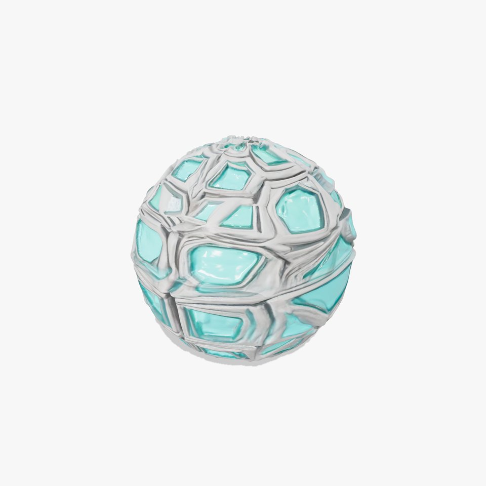 Geometric SciFi Hexagon Panels HQ PBR Textures Set